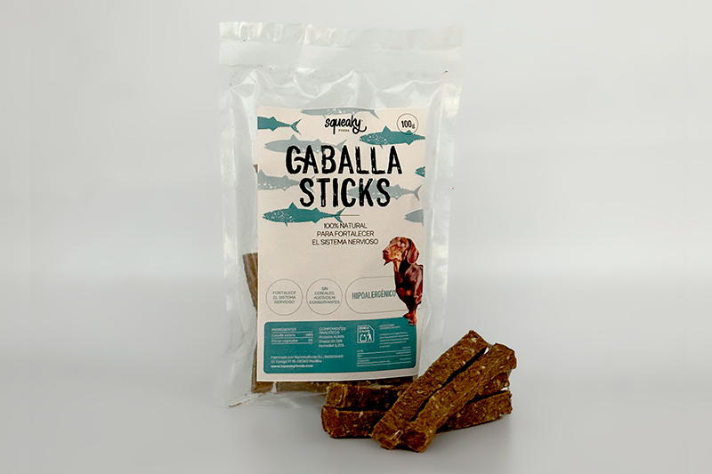 Sticks de Caballa  - Snack para Mascotas