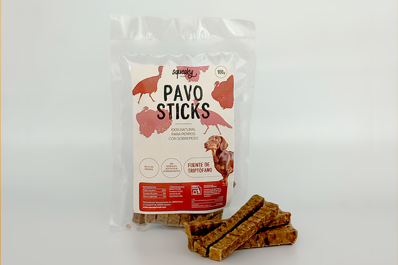 Sticks de Pavo - Snack para Mascotas