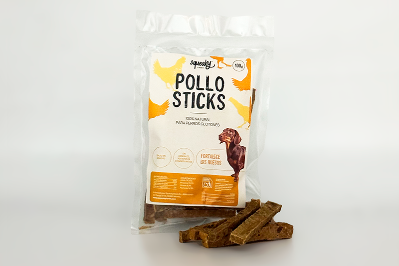 Sticks de Pollo - Snack para Mascotas